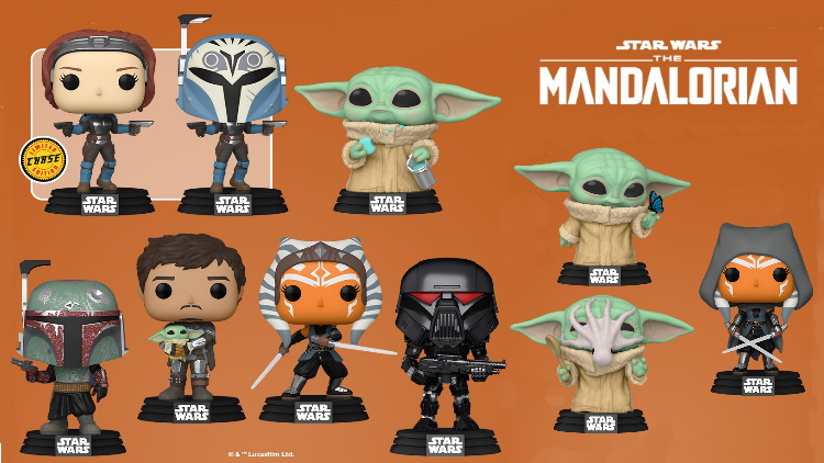 new mandalorian pops