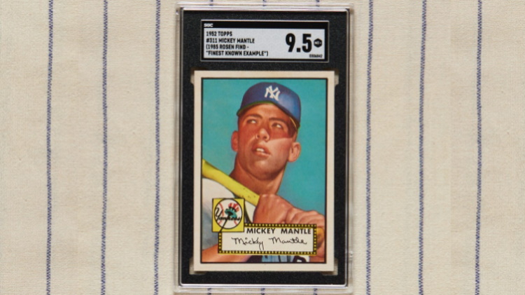 Mickey Mantle Rookie Card Breaks Auction Record as Most Valuable Sports ...